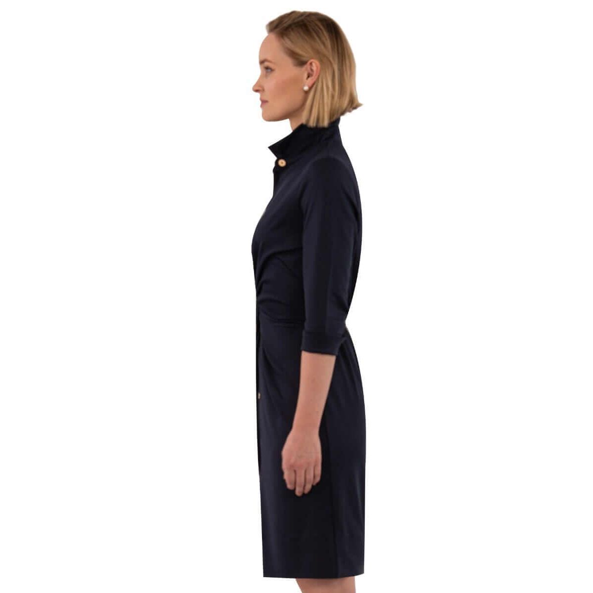 Trista Dress (Navy)