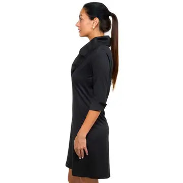 Kathryn Ruffleneck Dress