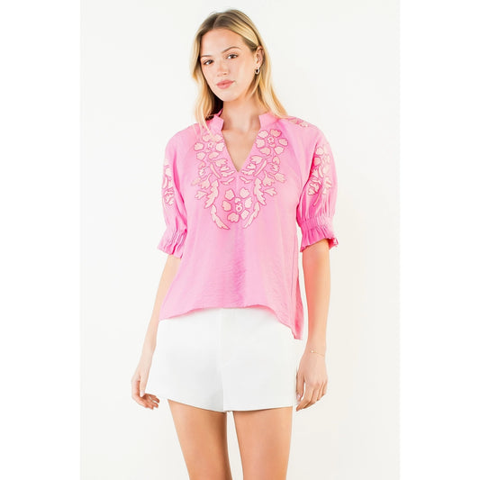 Faye Embroidered Blouse