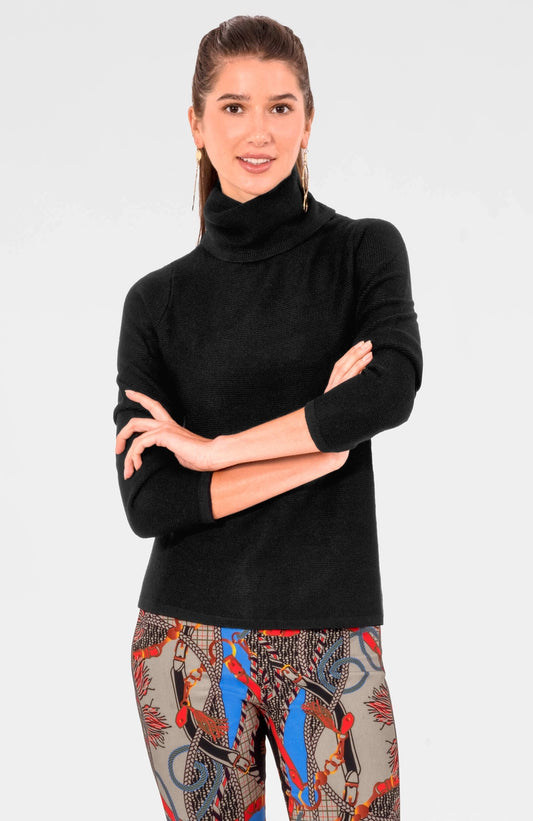 Yancy Turtleneck Knit Top