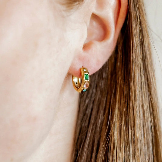 August Huggie Earrings