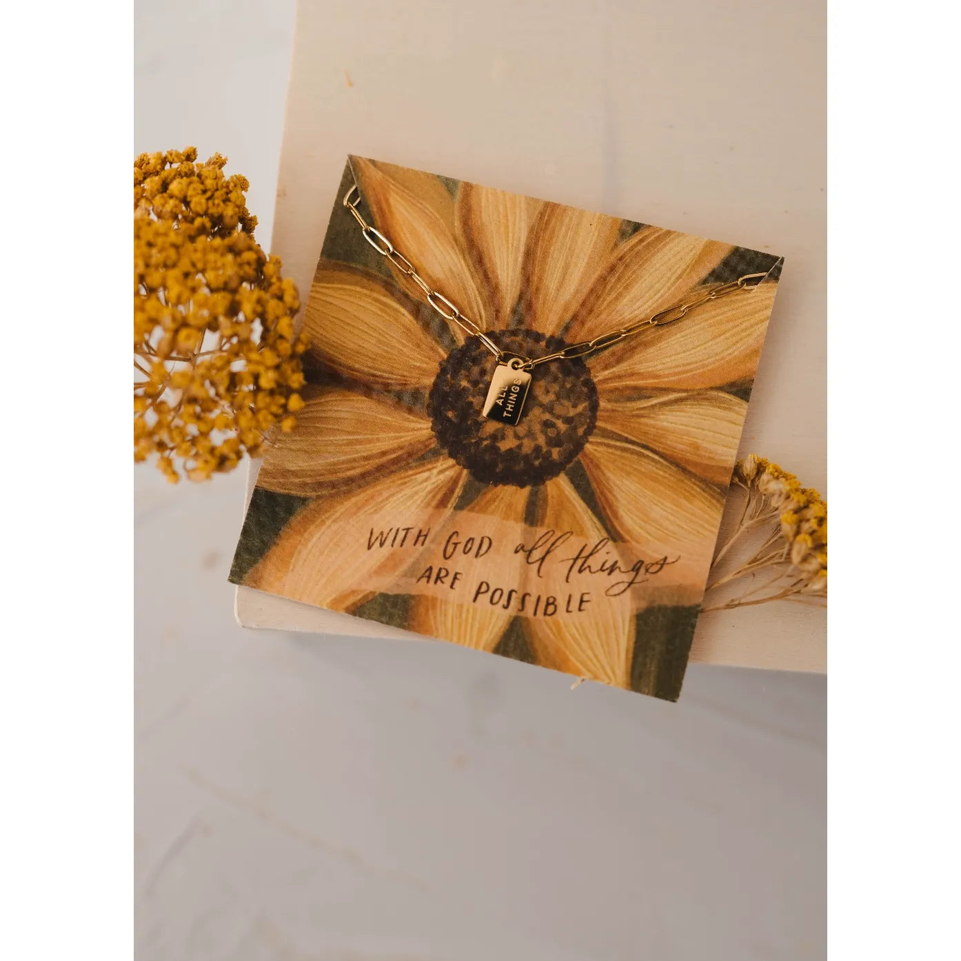 All Things Mini Tag Necklace