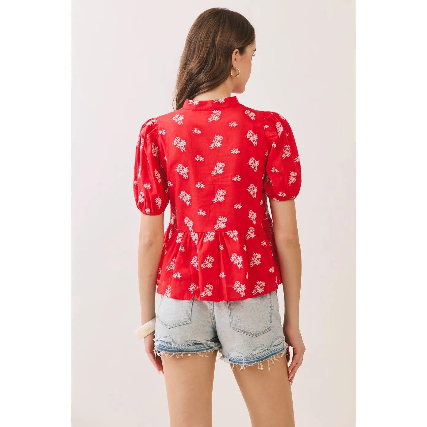 Sadie Peplum Blouse