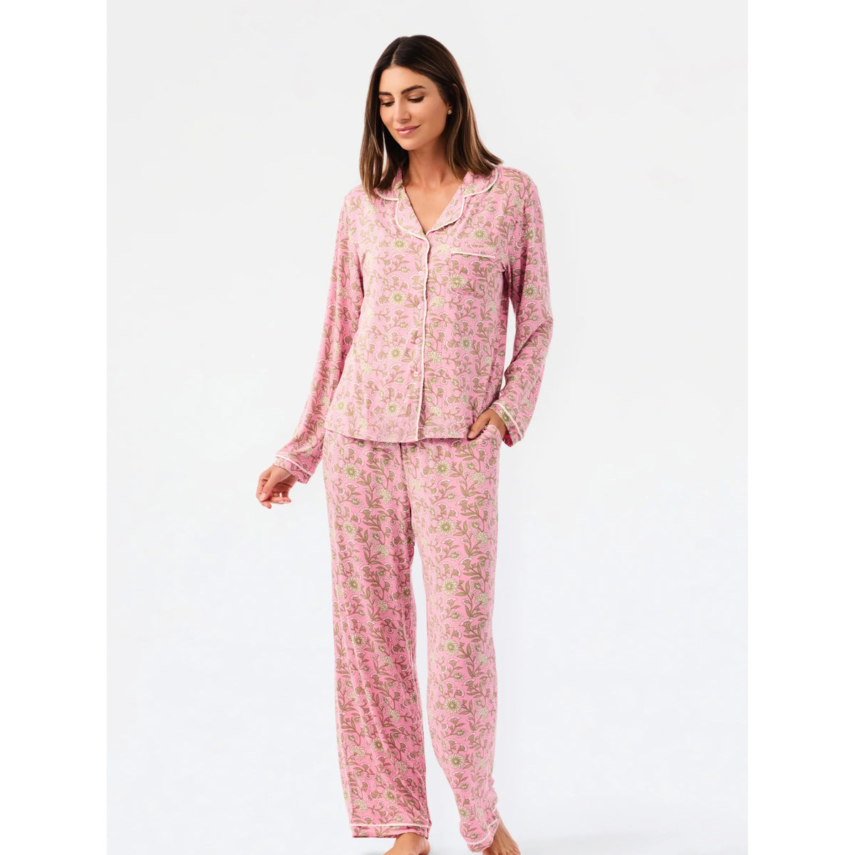 Charlotte Pajamas (Thistle Vine Pink)