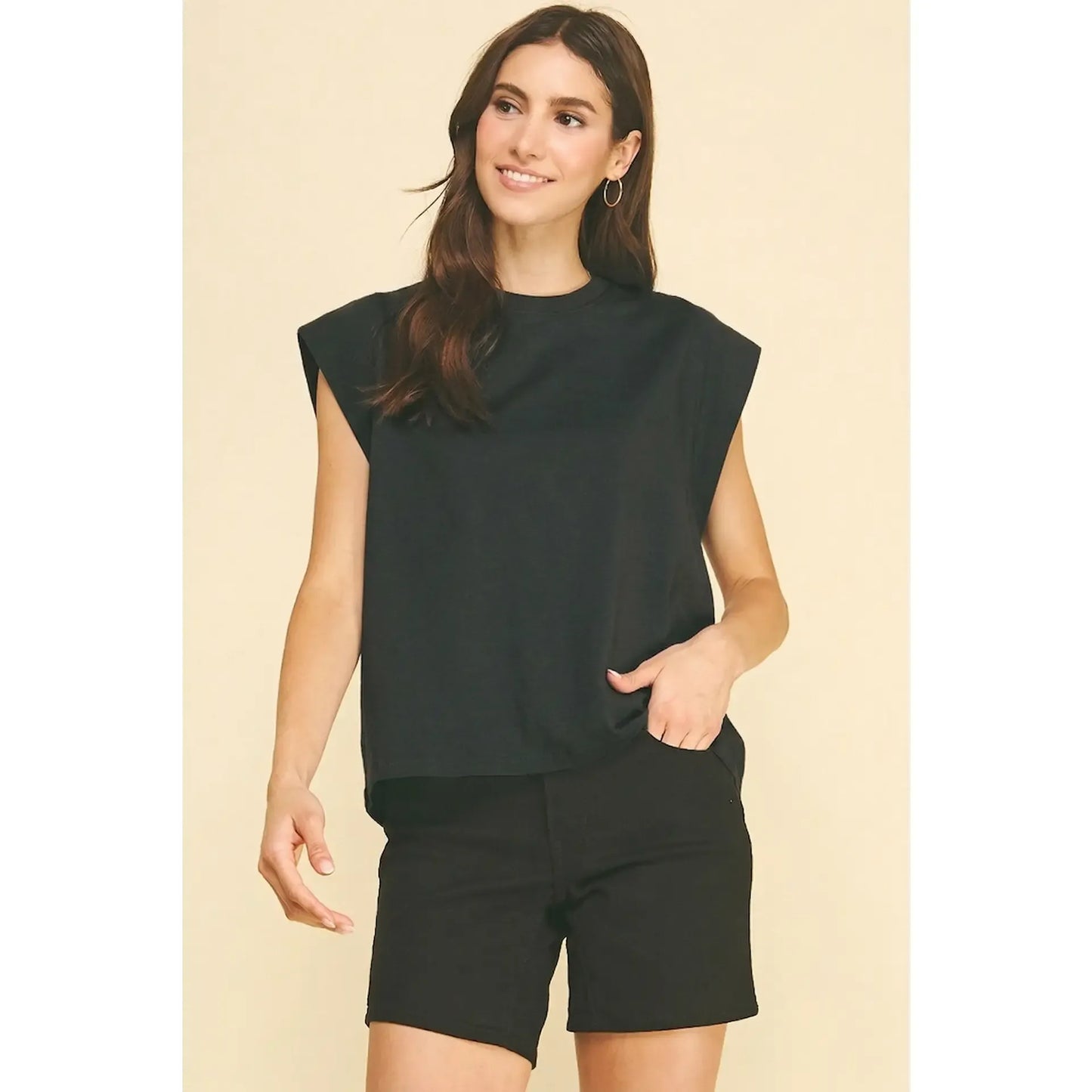 Eloise Knit Top - Black