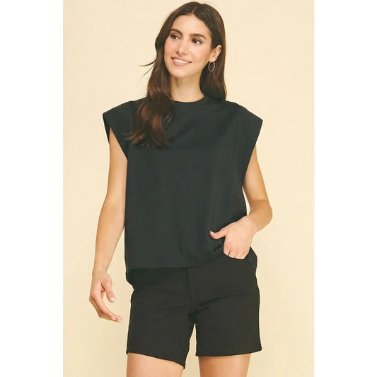 Eloise Knit Top - Black