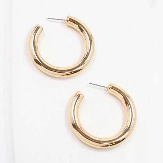Barbara Gold Hoops