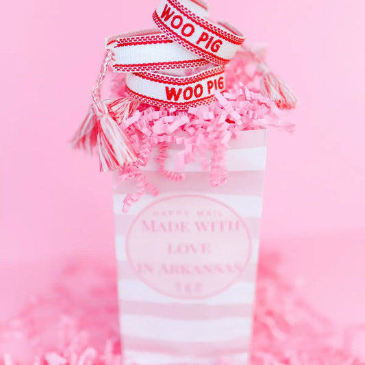 Woo Pig Woven Bracelet