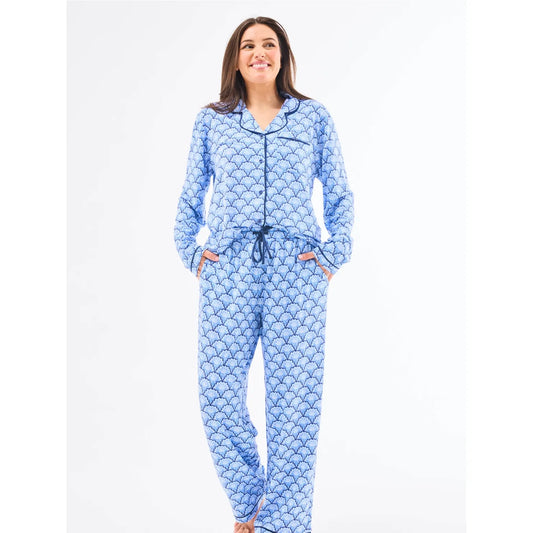 Charlotte Pajama Set (second glance blue)