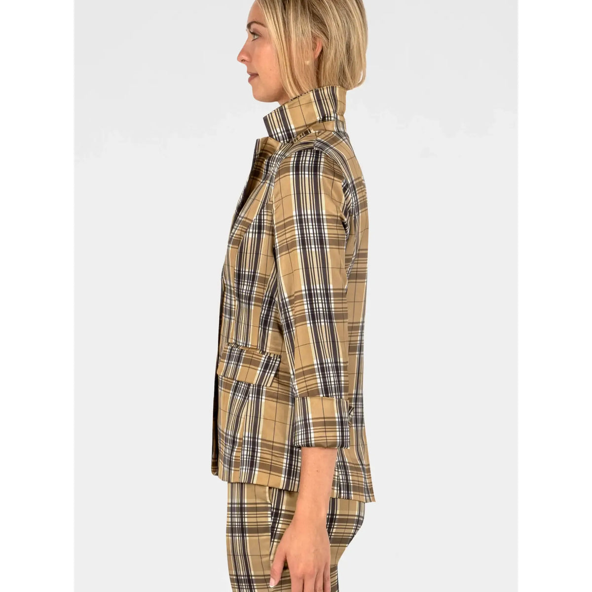 Sophia Plaid Blazer