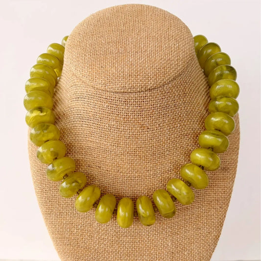 Rory Necklace (olive)