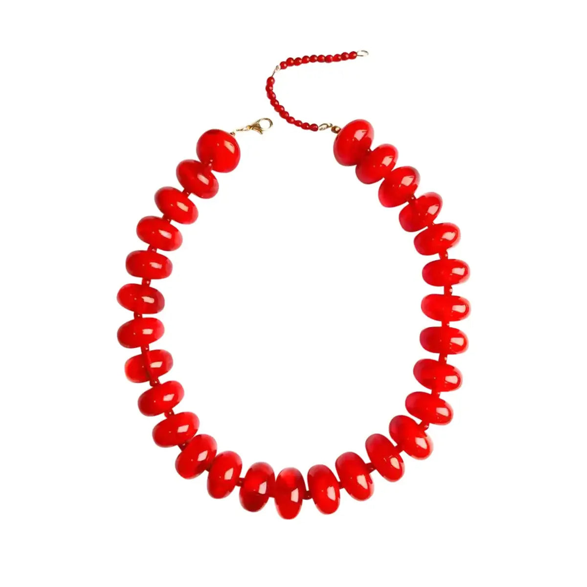 Bailey Chunky Beaded Necklace-Gemelli
