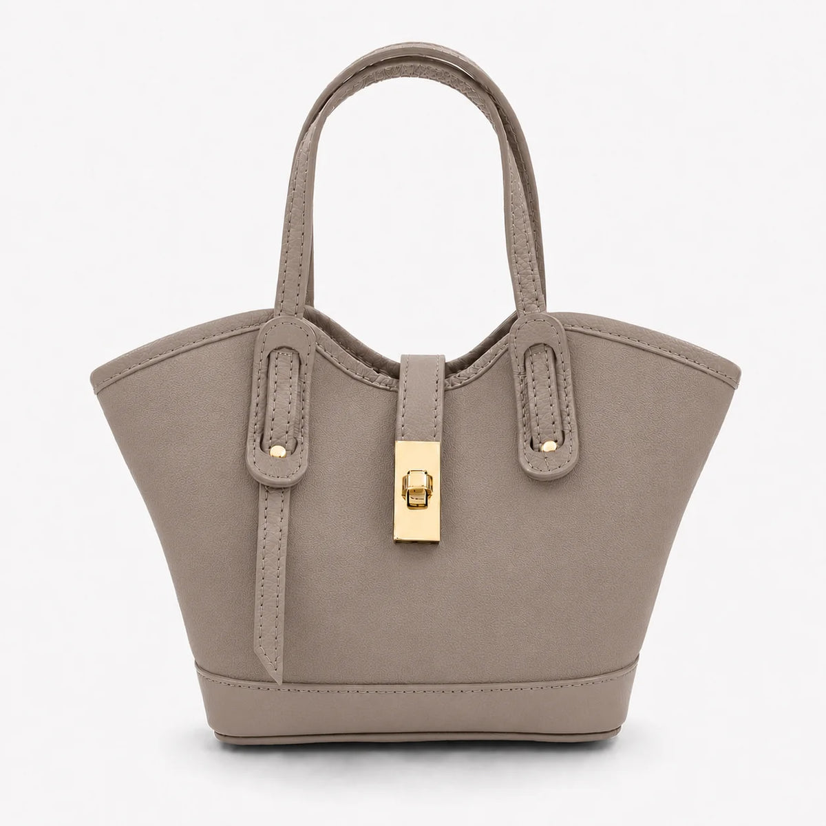 Tamara Suede Handbag (taupe)