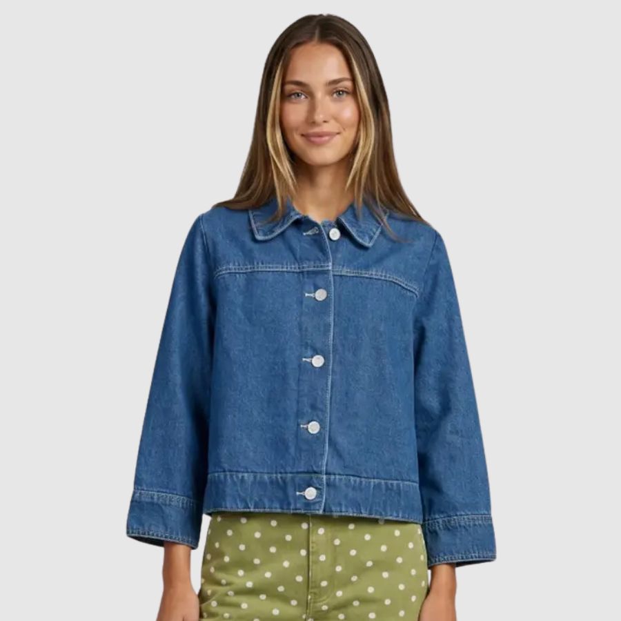 Denim Cape Jacket_Twentifourth_TF26-0032
