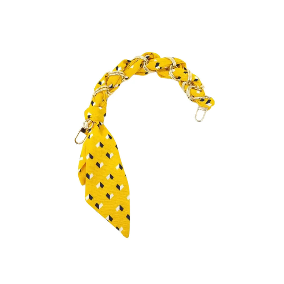 Scarf Chain: yellow
