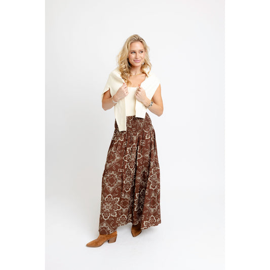 Paisley Maxi Skirt