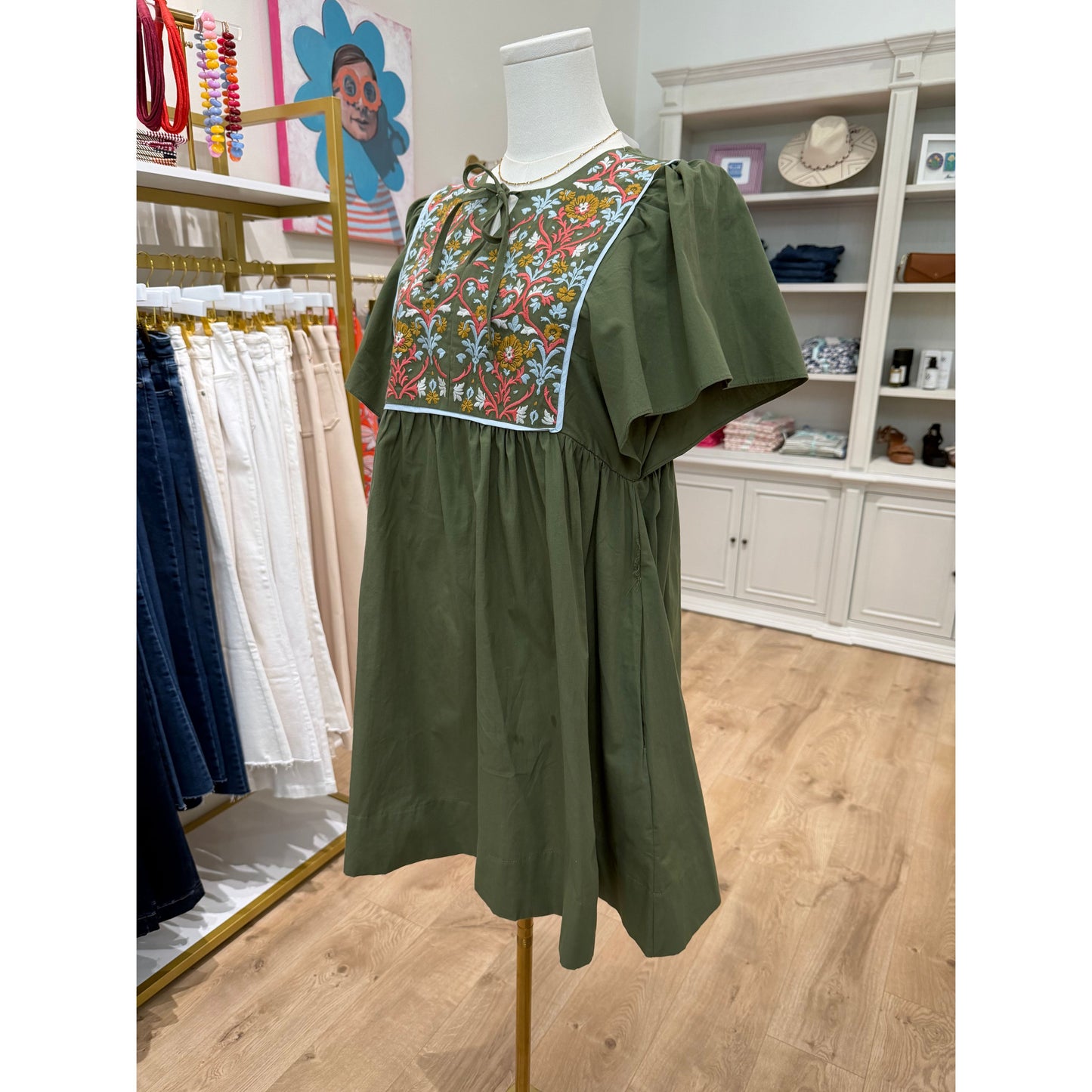 Piper Flutter Sleeve Dress