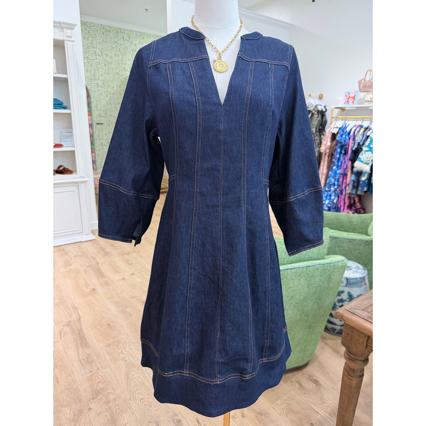 Ava Denim Dress