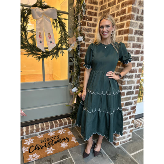 Ivy Scalloped Dress