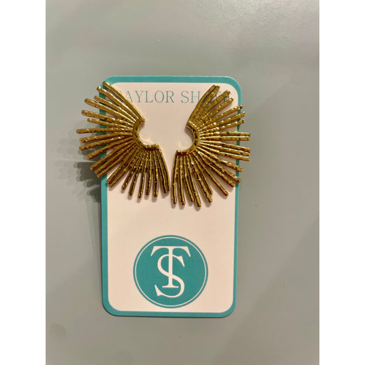 Wing Drop Earrings