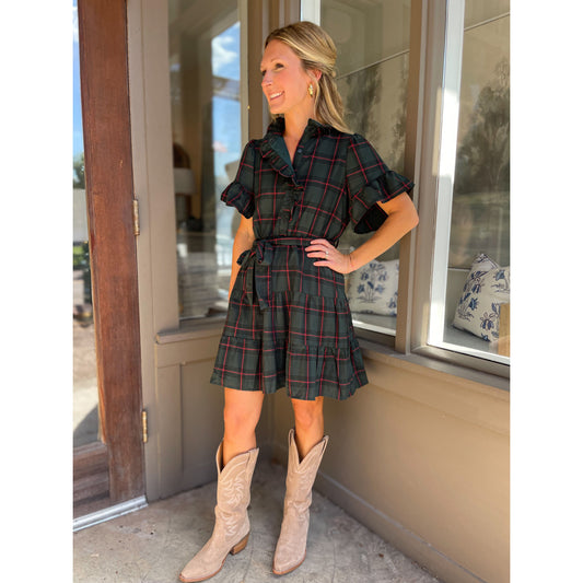 Piper Plaid Dress