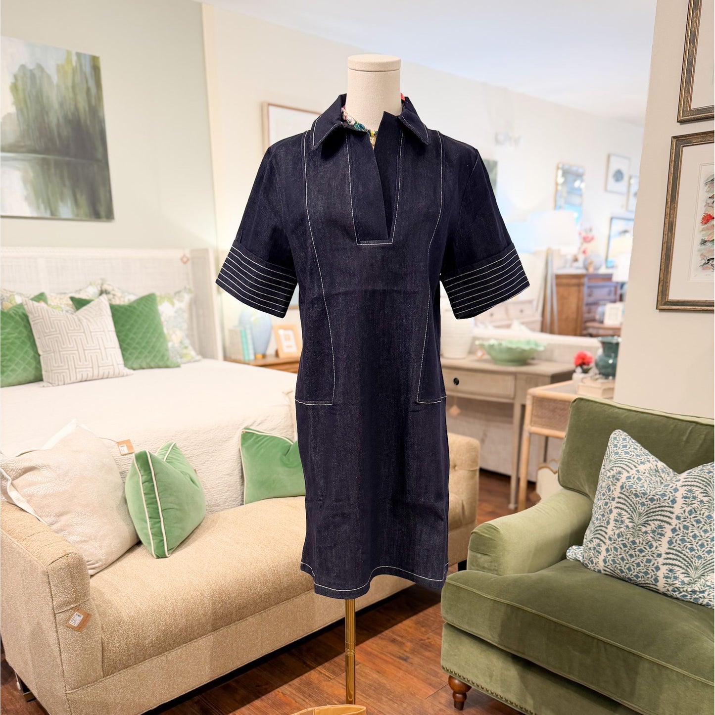 Shannon Denim Dress