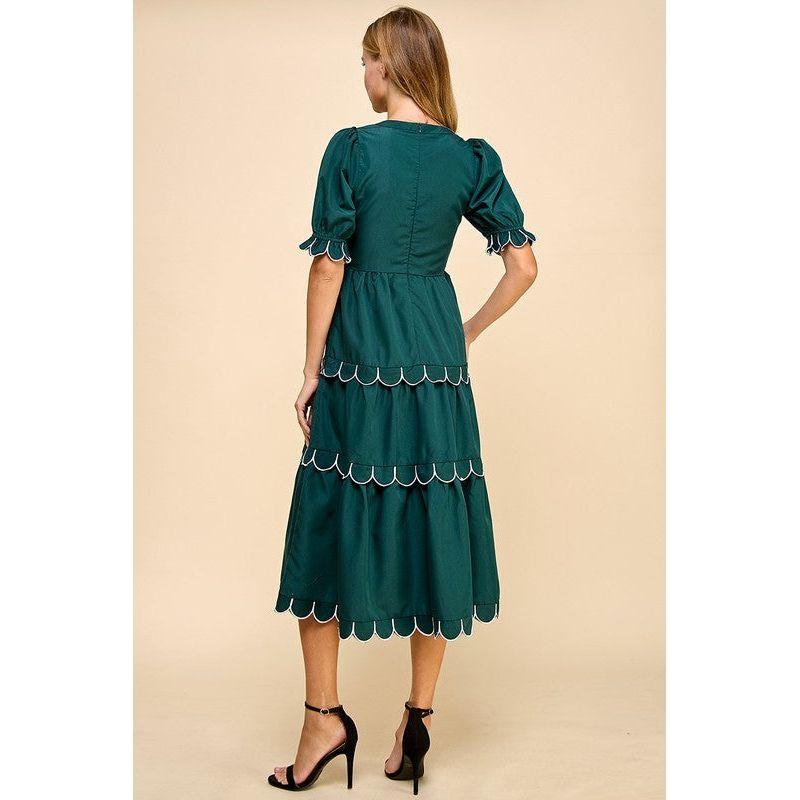 Ivy Scalloped Dress
