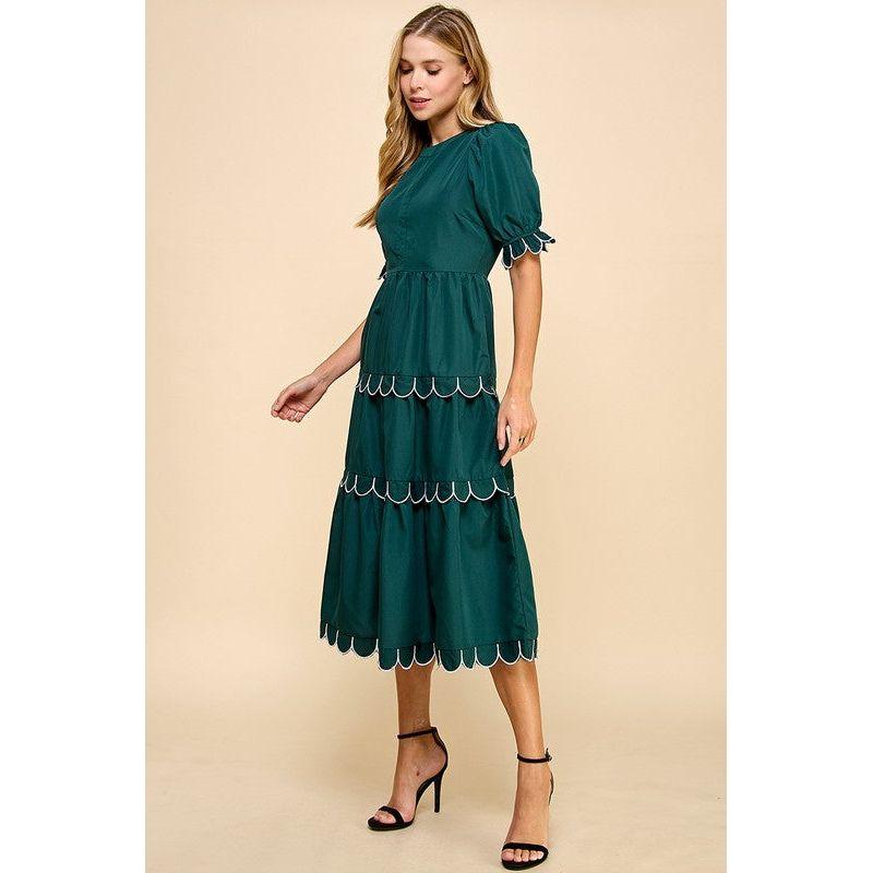 Ivy Scalloped Dress