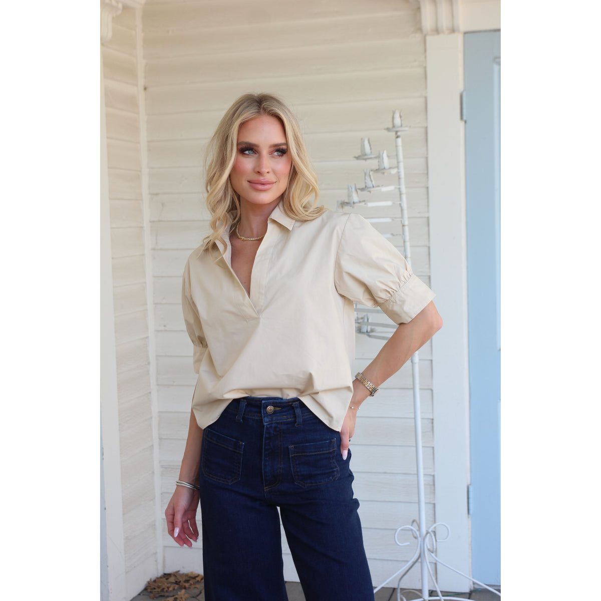 Shy Blouse