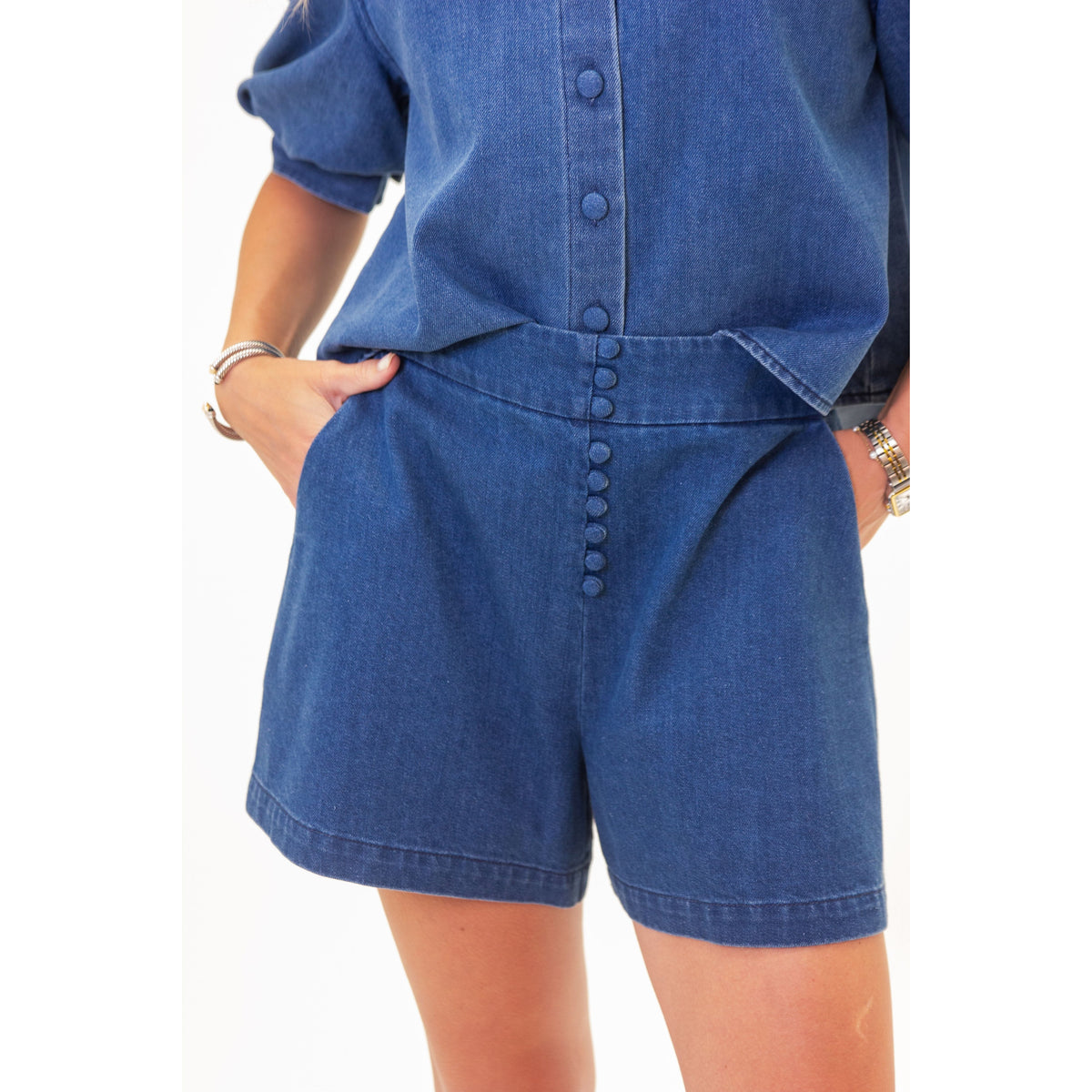 Gabrielle Denim Shorts