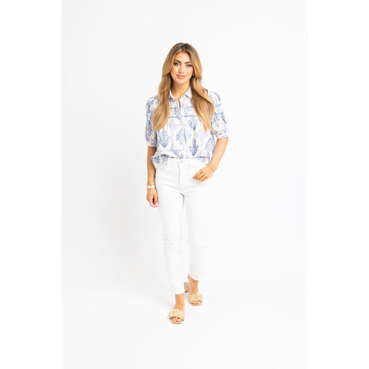 Livia Button Down Top