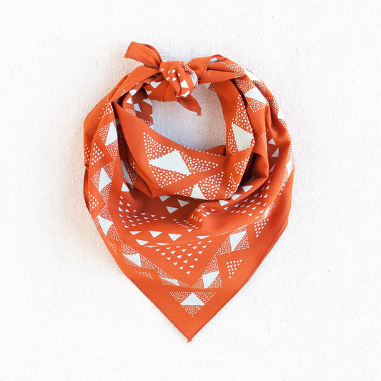 Quilt Bandana | Orange