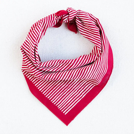 Red Stripe Bandana