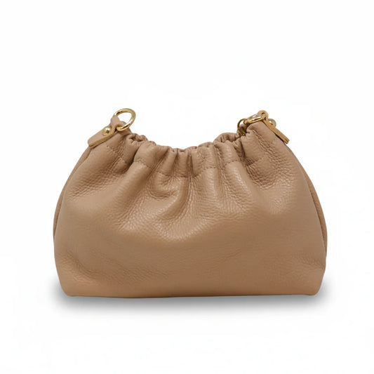 Elisabetta Crossbody Bag: Nude