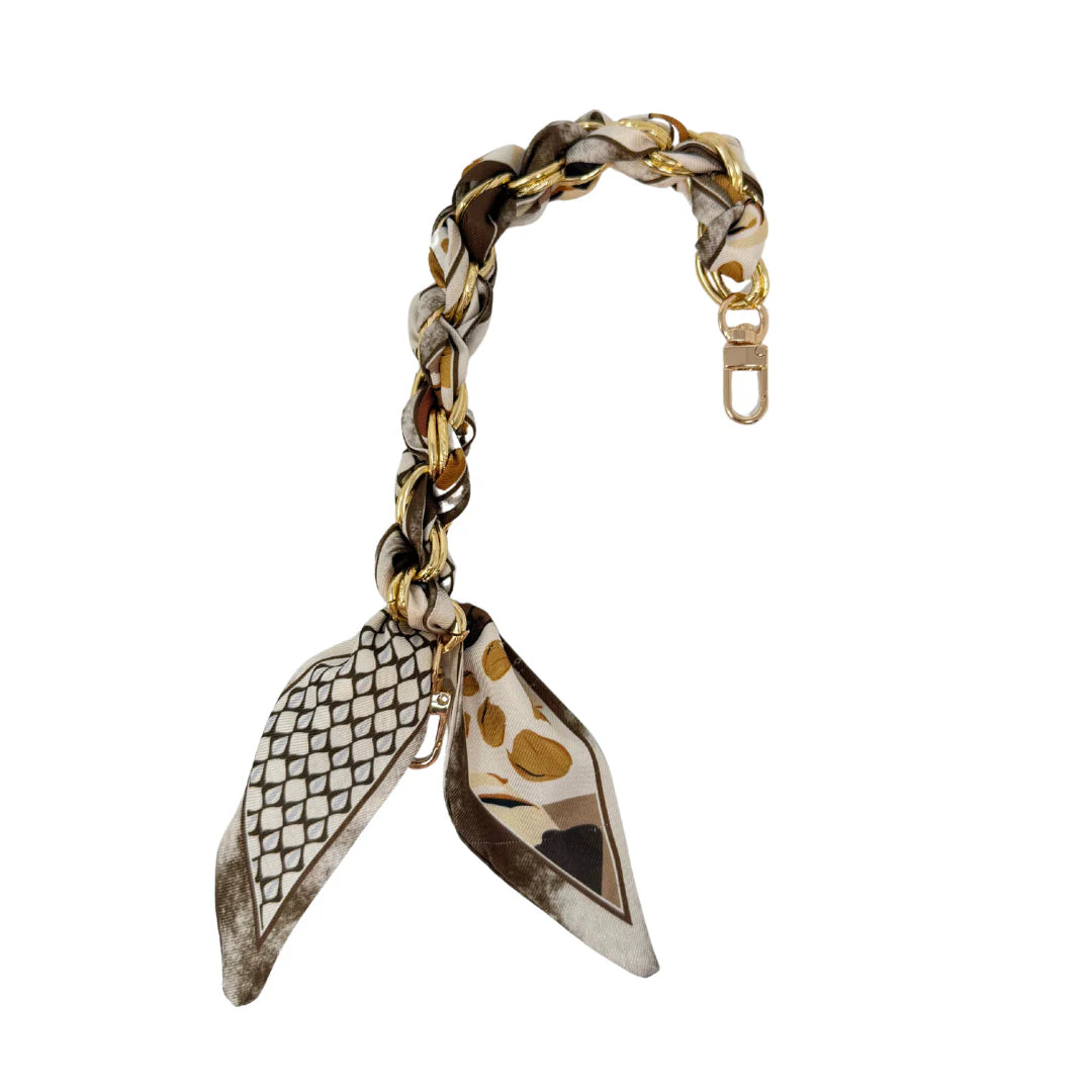 Scarf Chain: Chocolate/Ivory