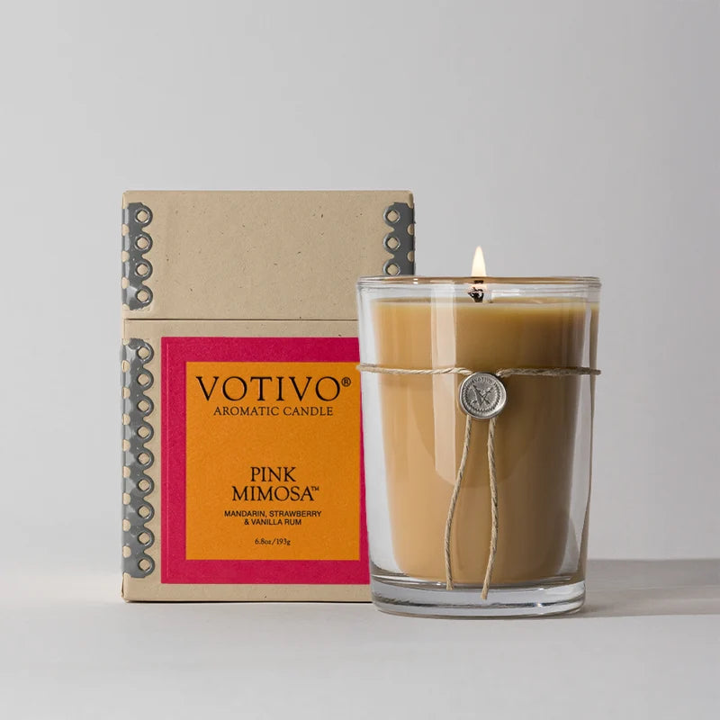 Pink Mimosa Candle 6.8 oz.