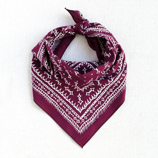Diamond Bandana | Wine