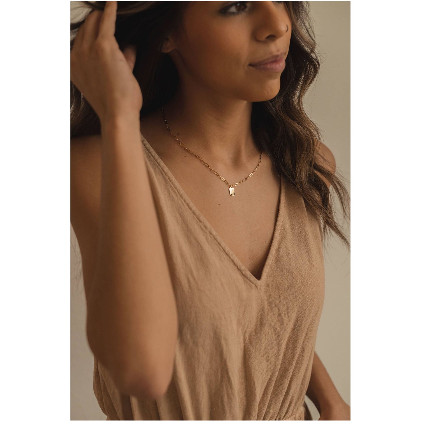 Hope + Future Tag Necklace | Christian Jewelry