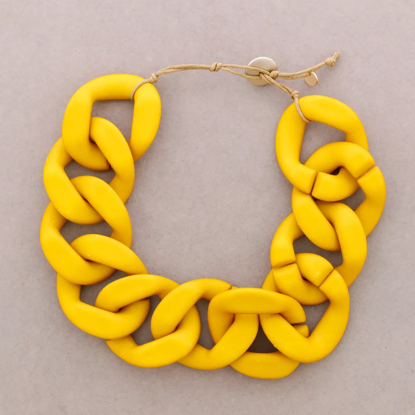 Resin Choker (mustard)