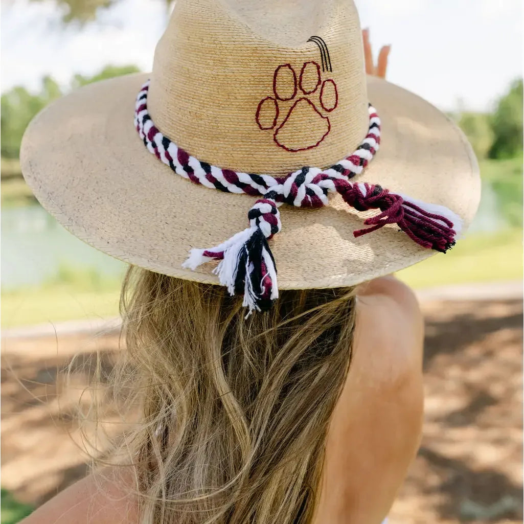 Mississippi State Paw Print Hat (Medium)