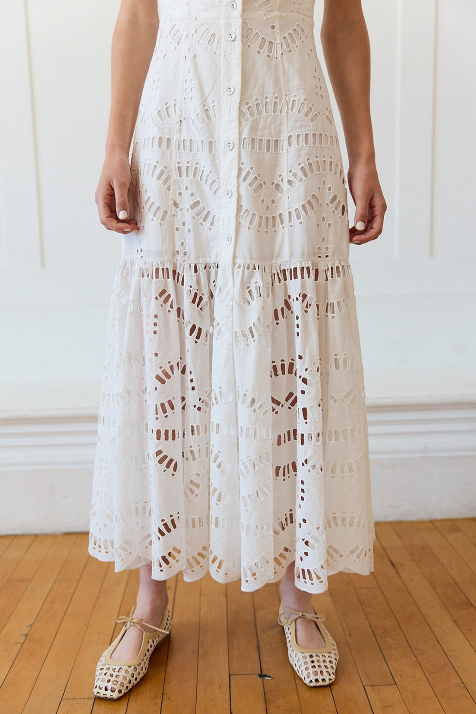 Kathryn Eyelet Dress