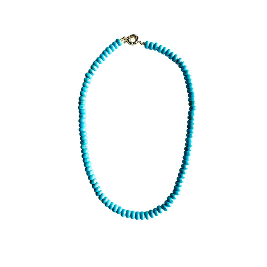 Candy Necklace | Turquoise Howlite