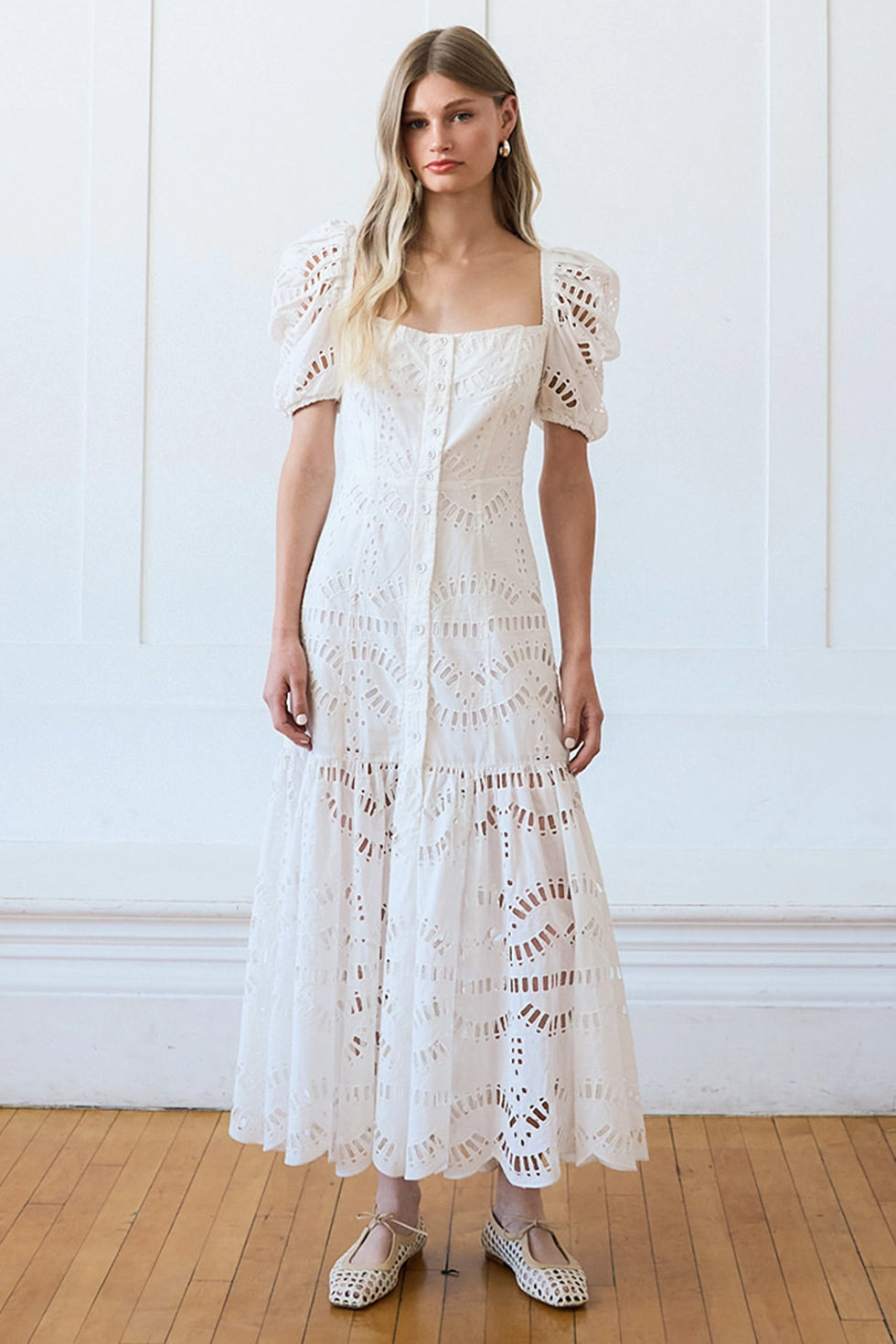 Kathryn Eyelet Dress