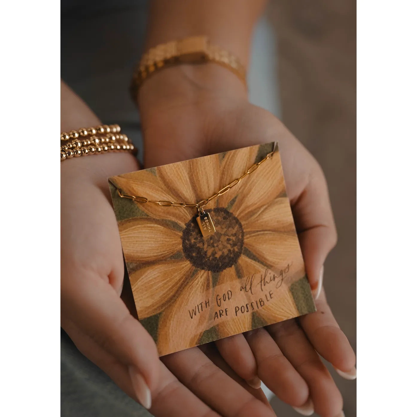 All Things Mini Tag Necklace