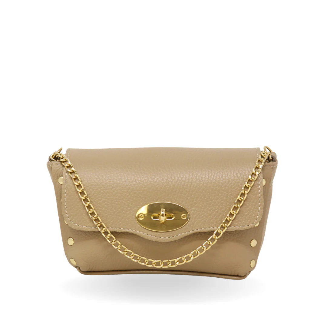 Alessia Crossbody Bag (Beige)