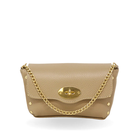 Alessia Crossbody Bag (Beige)