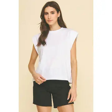 Eloise Knit Top - White