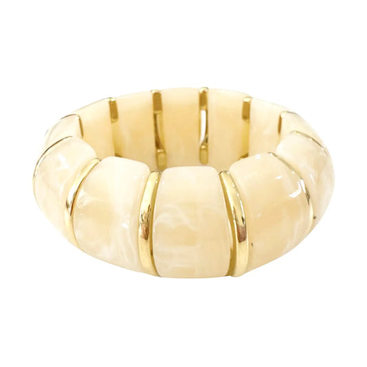 Neva Bangle (Cream)