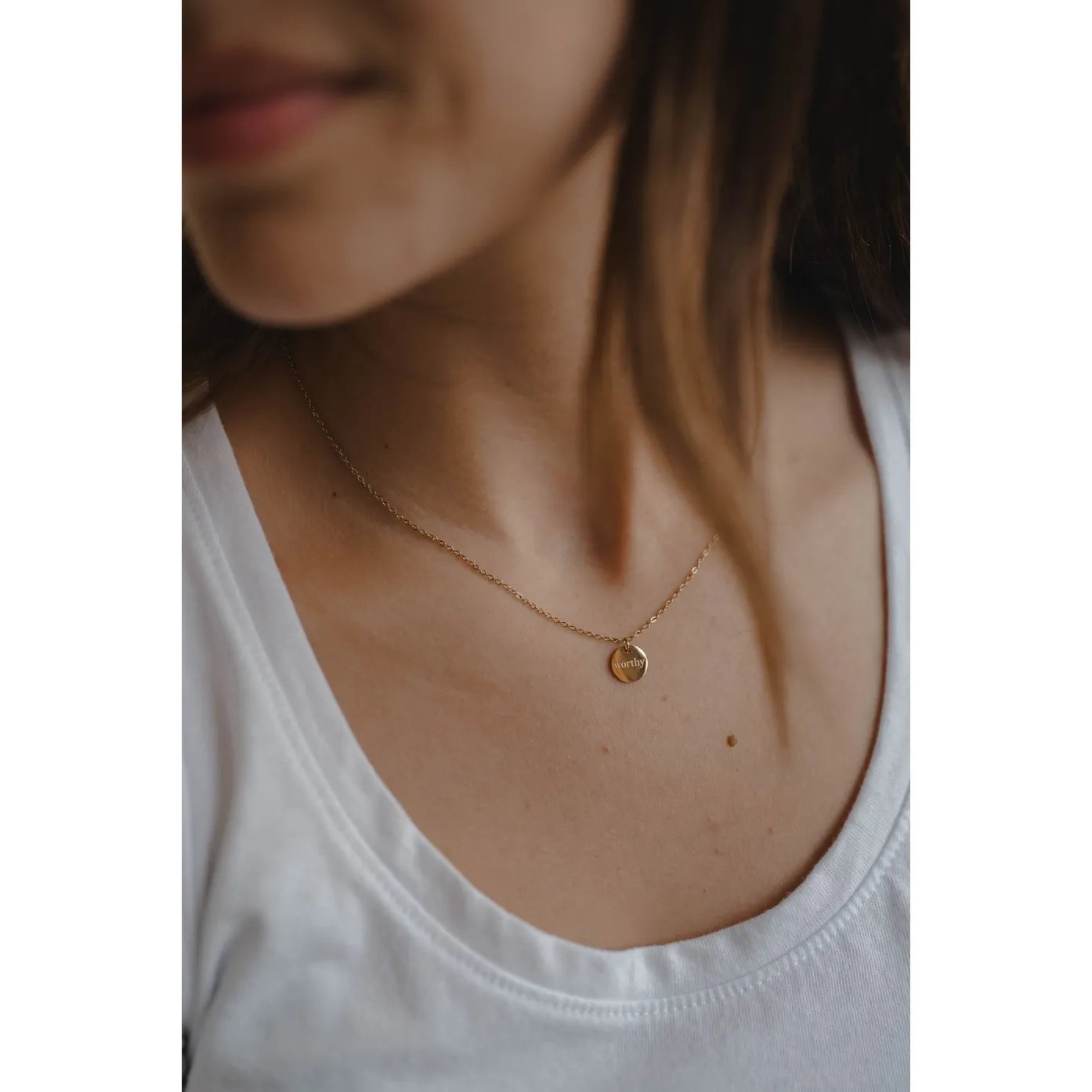 Worthy Disc Necklace