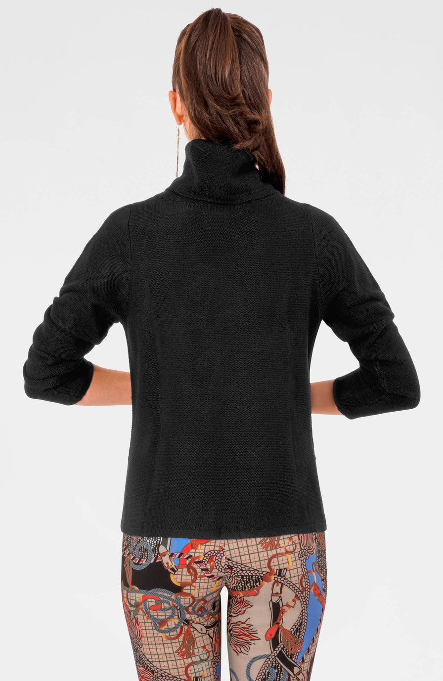 Yancy Turtleneck Knit Top